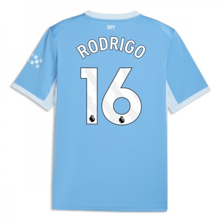 Camisolas Manchester City Rodrigo 16 1º Equipamento Principal 2026-27 Manga Curta