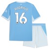 Camisolas Manchester City Rodrigo 16 Criança 1º Equipamento Principal 2026-27 Manga Curta