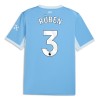 Camisolas Manchester City Ruben 3 1º Equipamento Principal 2026-27 Manga Curta
