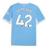 Camisolas Manchester City Semenyo 42 1º Equipamento Principal 2026-27 Manga Curta
