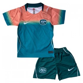 Camisolas Austrália Criança 2º Equipamento Alternativa World Cup 2026 Manga Curta