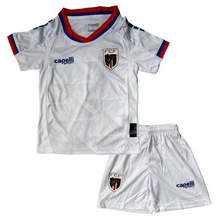 Camisolas Cabo Verde Criança 2º Equipamento Alternativa World Cup 2026 Manga Curta Camisolas Cabo Verde Criança 2º Equipamento Alternativa World Cup 2026 Manga Curta