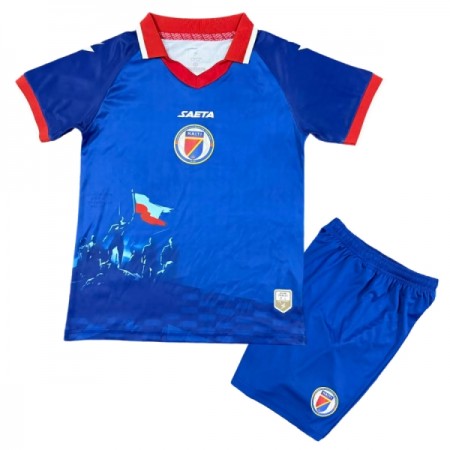 Camisolas Haiti Criança 1º Equipamento Principal World Cup 2026 Manga Curta Camisolas Haiti Criança 1º Equipamento Principal World Cup 2026 Manga Curta