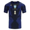 Camisolas Brasil Bruno Guimaraes 8 2º Equipamento Alternativa World Cup 2026 Manga Curta