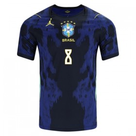 Camisolas Brasil Bruno Guimaraes 8 2º Equipamento Alternativa World Cup 2026 Manga Curta