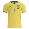 Camisolas Brasil Casemiro 5 1º Equipamento Principal World Cup 2026 Manga Curta
