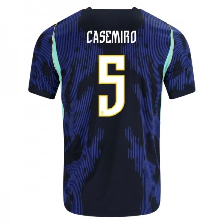 Camisolas Brasil Casemiro 5 2º Equipamento Alternativa World Cup 2026 Manga Curta Camisolas Brasil Casemiro 5 2º Equipamento Alternativa World Cup 2026 Manga Curta