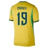 Camisolas Brasil Endrick 19 1º Equipamento Principal World Cup 2026 Manga Curta Camisolas Brasil Endrick 19 1º Equipamento Principal World Cup 2026 Manga Curta