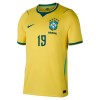 Camisolas Brasil Endrick 19 1º Equipamento Principal World Cup 2026 Manga Curta