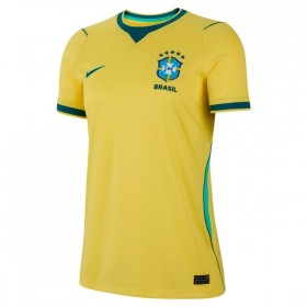 Camisolas Brasil Mulher 1º Equipamento Principal World Cup 2026 Manga Curta