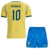Camisolas Brasil Neymar JR 10 Criança 1º Equipamento Principal World Cup 2026 Manga Curta Camisolas Brasil Neymar JR 10 Criança 1º Equipamento Principal World Cup 2026 Manga Curta