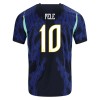 Camisolas Brasil Pele 10 Criança 2º Equipamento Alternativa World Cup 2026 Manga Curta
