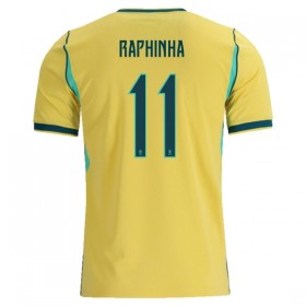 Camisolas Brasil Raphinha 11 1º Equipamento Principal World Cup 2026 Manga Curta