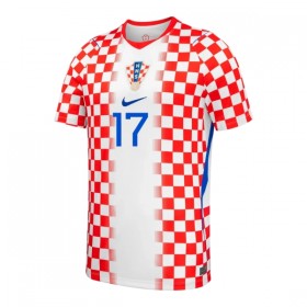 Camisolas Croácia P. Sucic 17 1º Equipamento Principal World Cup 2026 Manga Curta