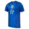 Camisolas Croácia P. Sucic 17 2º Equipamento Alternativa World Cup 2026 Manga Curta