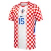 Camisolas Croácia Pasalic 15 1º Equipamento Principal World Cup 2026 Manga Curta