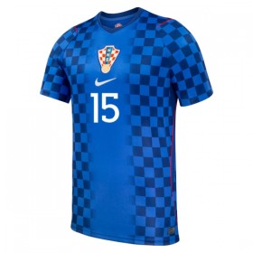 Camisolas Croácia Pasalic 15 2º Equipamento Alternativa World Cup 2026 Manga Curta