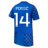Camisolas Croácia Perišić 14 Criança 2º Equipamento Alternativa World Cup 2026 Manga Curta