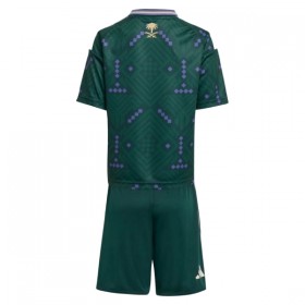 Camisolas Arábia Saudita Criança 1º Equipamento Principal World Cup 2026 Manga Curta