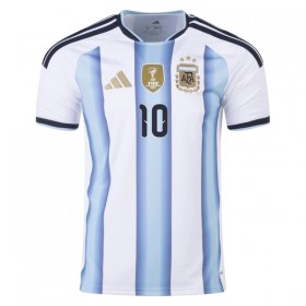 Camisolas Argentina Maradona 10 1º Equipamento Principal World Cup 2026 Manga Curta