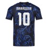 Camisolas Argentina Maradona 10 2º Equipamento Alternativa World Cup 2026 Manga Curta Camisolas Argentina Maradona 10 2º Equipamento Alternativa World Cup 2026 Manga Curta