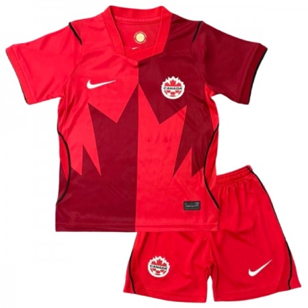 Camisolas Canadá Criança 1º Equipamento Principal World Cup 2026 Manga Curta Camisolas Canadá Criança 1º Equipamento Principal World Cup 2026 Manga Curta