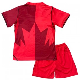 Camisolas Canadá Criança 1º Equipamento Principal World Cup 2026 Manga Curta