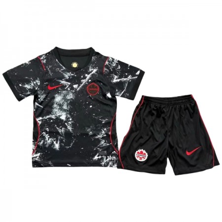 Camisolas Canadá Criança 2º Equipamento Alternativa World Cup 2026 Manga Curta Camisolas Canadá Criança 2º Equipamento Alternativa World Cup 2026 Manga Curta