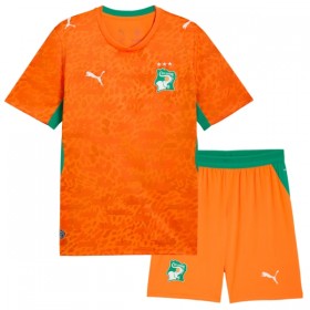 Camisolas Costa do Marfim Criança 1º Equipamento Principal World Cup 2026 Manga Curta