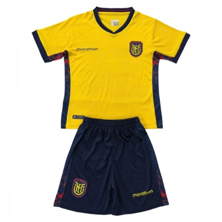 Camisolas Ecuador Criança 1º Equipamento Principal World Cup 2026 Manga Curta Camisolas Ecuador Criança 1º Equipamento Principal World Cup 2026 Manga Curta
