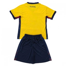 Camisolas Ecuador Criança 1º Equipamento Principal World Cup 2026 Manga Curta
