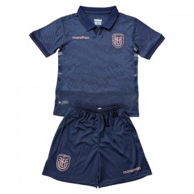 Camisolas Ecuador Criança 2º Equipamento Alternativa World Cup 2026 Manga Curta