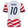 Camisolas Estados Unidos Pulisic 10 1º Equipamento Principal World Cup 2026 Manga Curta Camisolas Estados Unidos Pulisic 10 1º Equipamento Principal World Cup 2026 Manga Curta