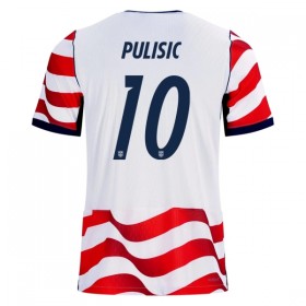 Camisolas Estados Unidos Pulisic 10 1º Equipamento Principal World Cup 2026 Manga Curta