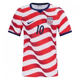 Camisolas Estados Unidos Pulisic 10 1º Equipamento Principal World Cup 2026 Manga Curta