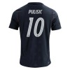 Camisolas Estados Unidos Pulisic 10 2º Equipamento Alternativa World Cup 2026 Manga Curta