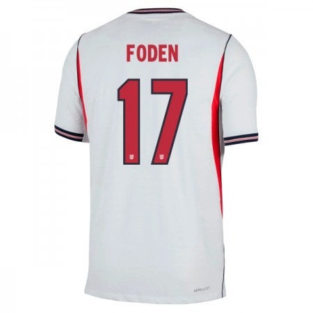 Camisolas Inglaterra Foden 17 1º Equipamento Principal World Cup 2026 Manga Curta Camisolas Inglaterra Foden 17 1º Equipamento Principal World Cup 2026 Manga Curta
