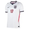 Camisolas Inglaterra Foden 17 1º Equipamento Principal World Cup 2026 Manga Curta