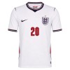 Camisolas Inglaterra Palmer 20 1º Equipamento Principal World Cup 2026 Manga Curta