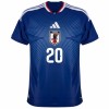 Camisolas Japão Kubo 20 1º Equipamento Principal World Cup 2026 Manga Curta