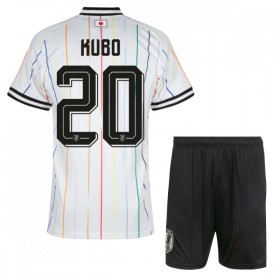 Camisolas Japão Kubo 20 Criança 2º Equipamento Alternativa World Cup 2026 Manga Curta