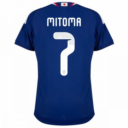 Camisolas Japão Mitoma 7 1º Equipamento Principal World Cup 2026 Manga Curta Camisolas Japão Mitoma 7 1º Equipamento Principal World Cup 2026 Manga Curta