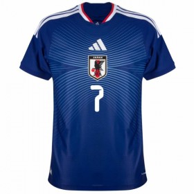 Camisolas Japão Mitoma 7 1º Equipamento Principal World Cup 2026 Manga Curta