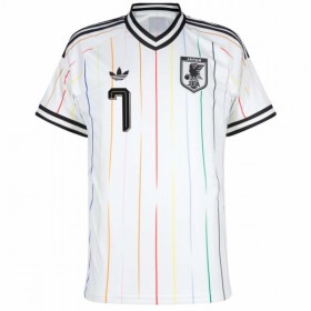 Camisolas Japão Mitoma 7 2º Equipamento Alternativa World Cup 2026 Manga Curta