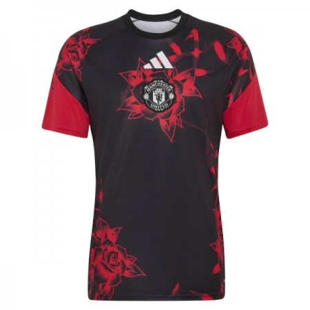 Camisolas Manchester United Rose Pre-Match 2026-27 Manga Curta