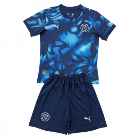 Camisolas Paraguay Criança 2º Equipamento Alternativa World Cup 2026 Manga Curta Camisolas Paraguay Criança 2º Equipamento Alternativa World Cup 2026 Manga Curta