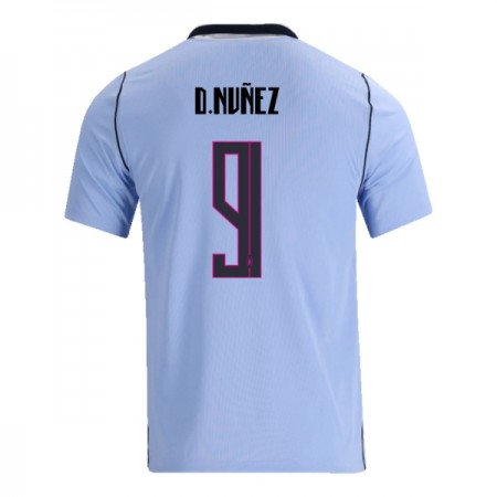Camisolas Uruguai Darwin Nunez 9 1º Equipamento Principal World Cup 2026 Manga Curta Camisolas Uruguai Darwin Nunez 9 1º Equipamento Principal World Cup 2026 Manga Curta