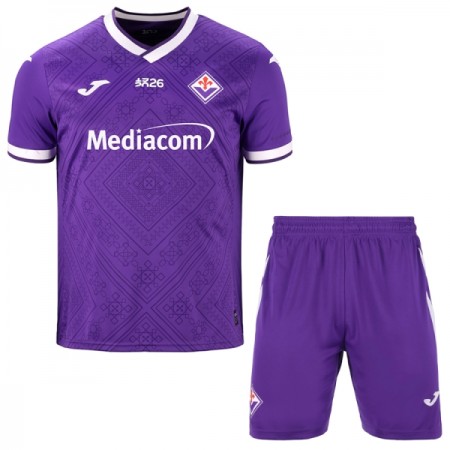 Camisolas AC Fiorentina Criança 1º Equipamento Principal 2026-27 Manga Curta Camisolas AC Fiorentina Criança 1º Equipamento Principal 2026-27 Manga Curta