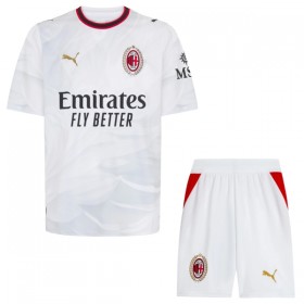 Camisolas AC Milan Criança 2º Equipamento Alternativa 2026-27 Manga Curta