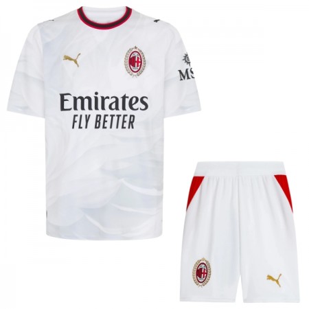 Camisolas AC Milan Criança 2º Equipamento Alternativa 2026-27 Manga Curta Camisolas AC Milan Criança 2º Equipamento Alternativa 2026-27 Manga Curta